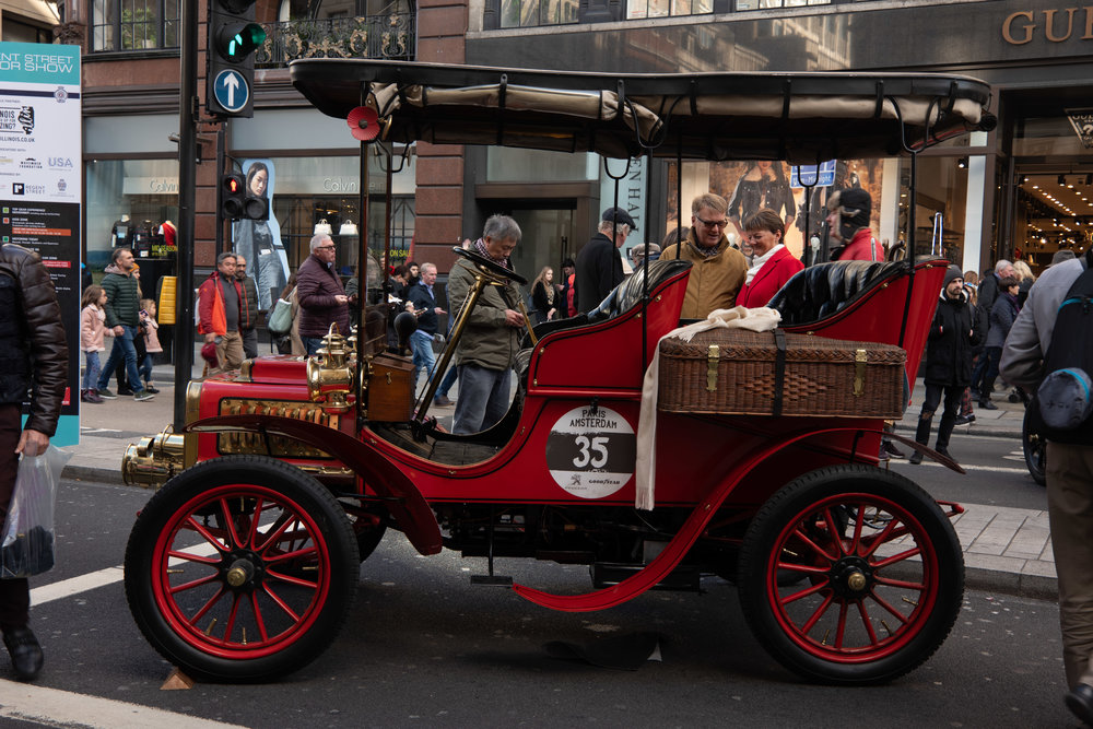 Surrey without a fringe on top, a colourful and compact tourer ready for last Sunday’s RAC London-Brighton veteran car run