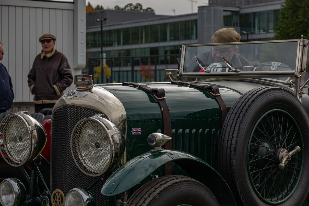 At Brooklands on November 4, Bentley magnificence