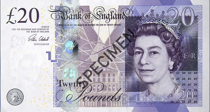   This is the biggest domination most Britons see in day-to-date transactions, and it shrinks in value from year to year. If you are visiting this country, don’t fill your wallet with £50 notes because no one likes them  