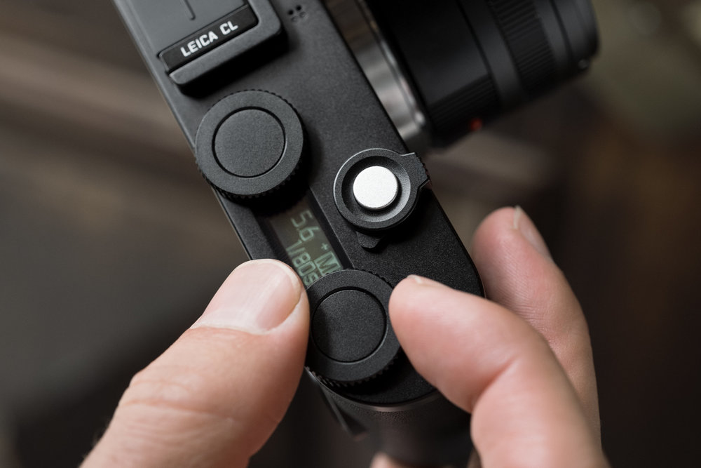 The soft control dials combined with the small (very small) status screen offer flexibility. But I prefer old-fashioned physical dials for speed, aperture and compensation, although not everyone will agree with me on this. (Image Leica Camera AG).