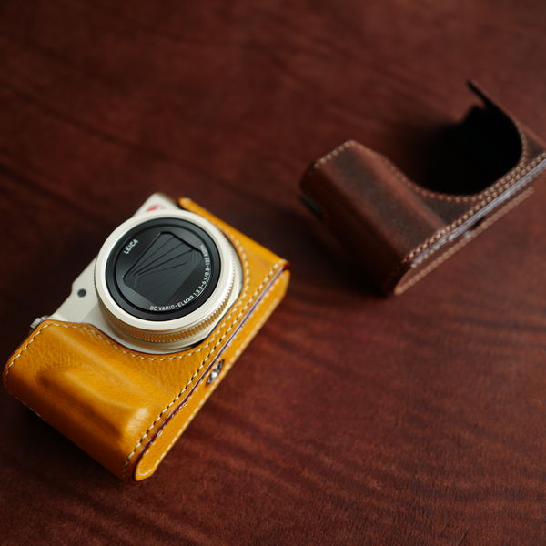 C-Lux case, shown here in two of the many colour choices