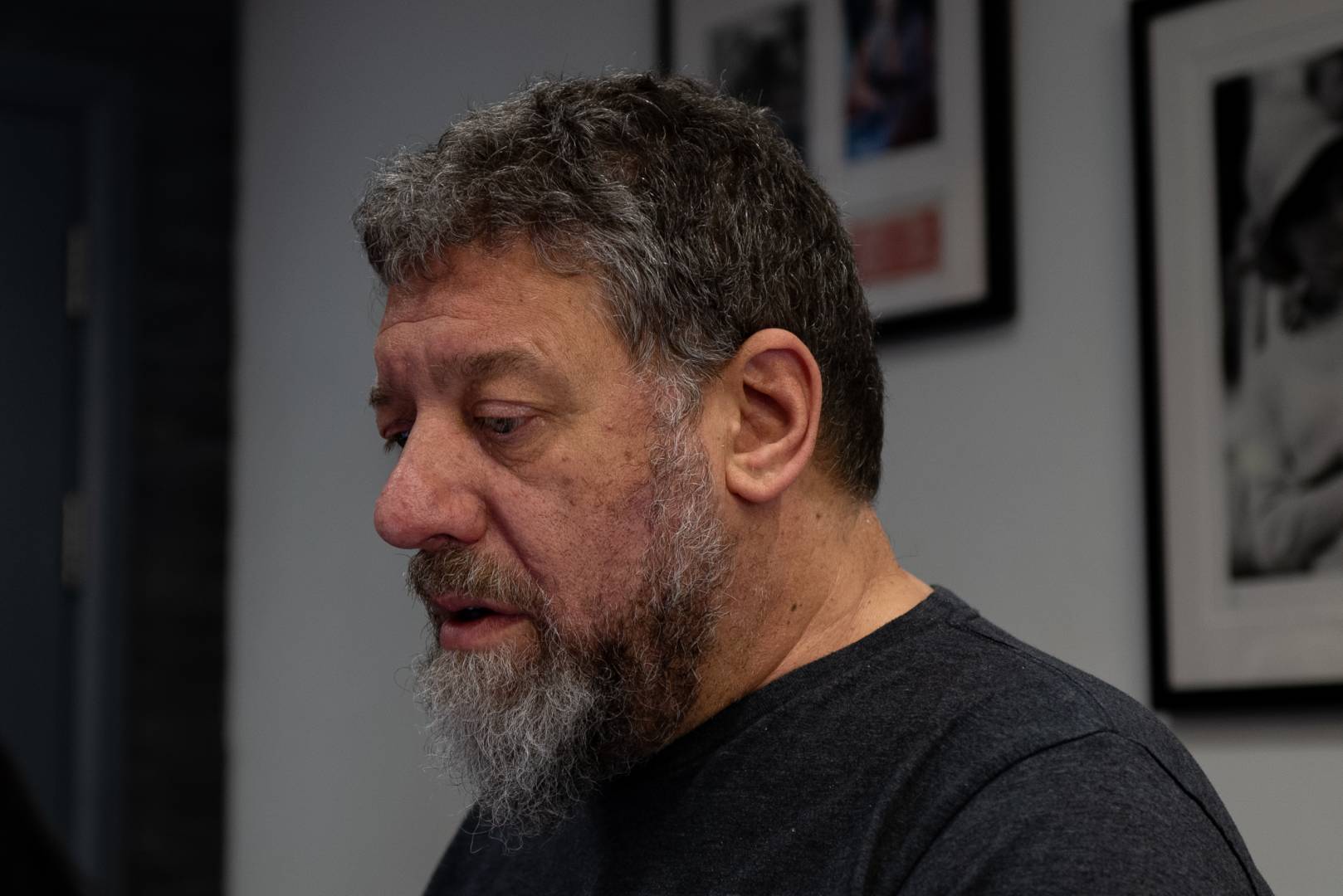 The first shot on the new camera — Ivor Cooper in his lair at Red Dot Cameras, taken using the 75mm crop. The result belies the mere 6.6MP of this image