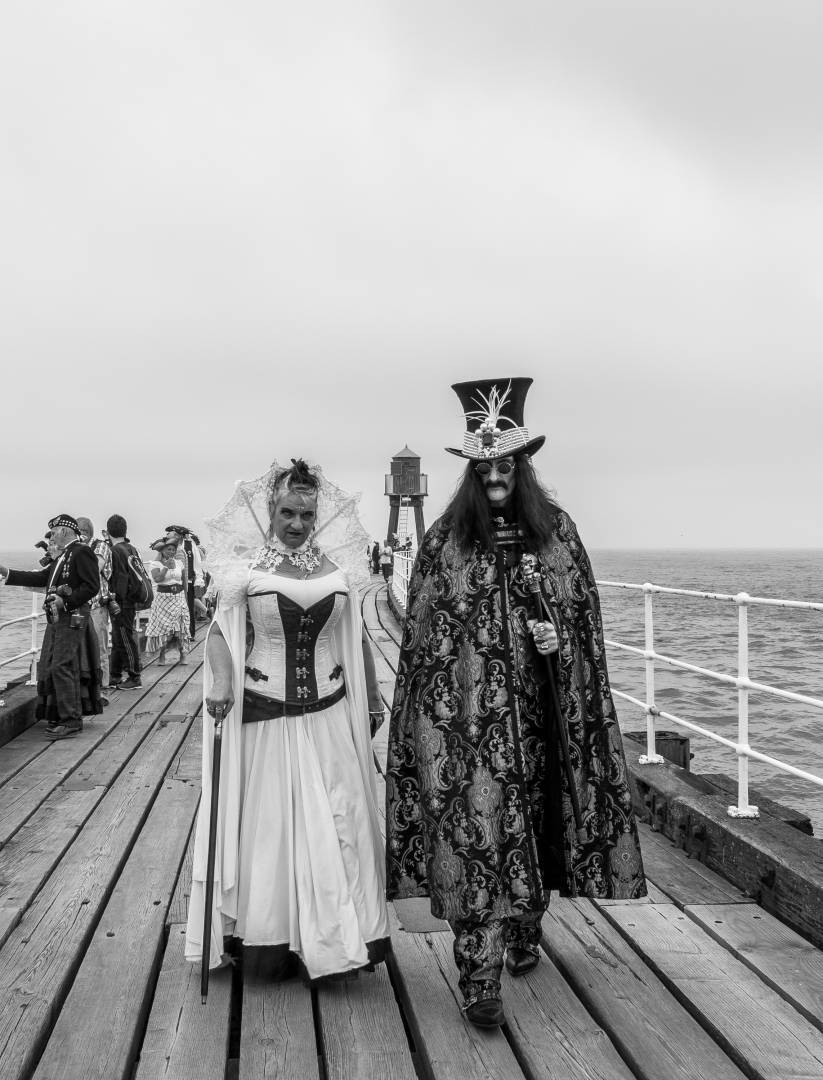 Drac and Bride Steampunk style
