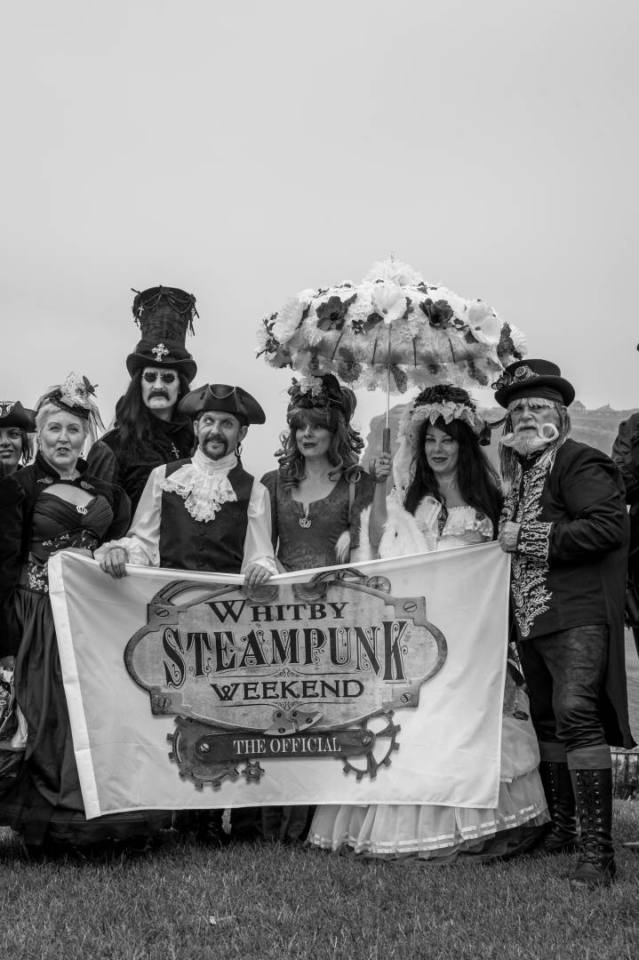 PUNK GOTHIC .Visitors to the annual Goth festival at Whitby