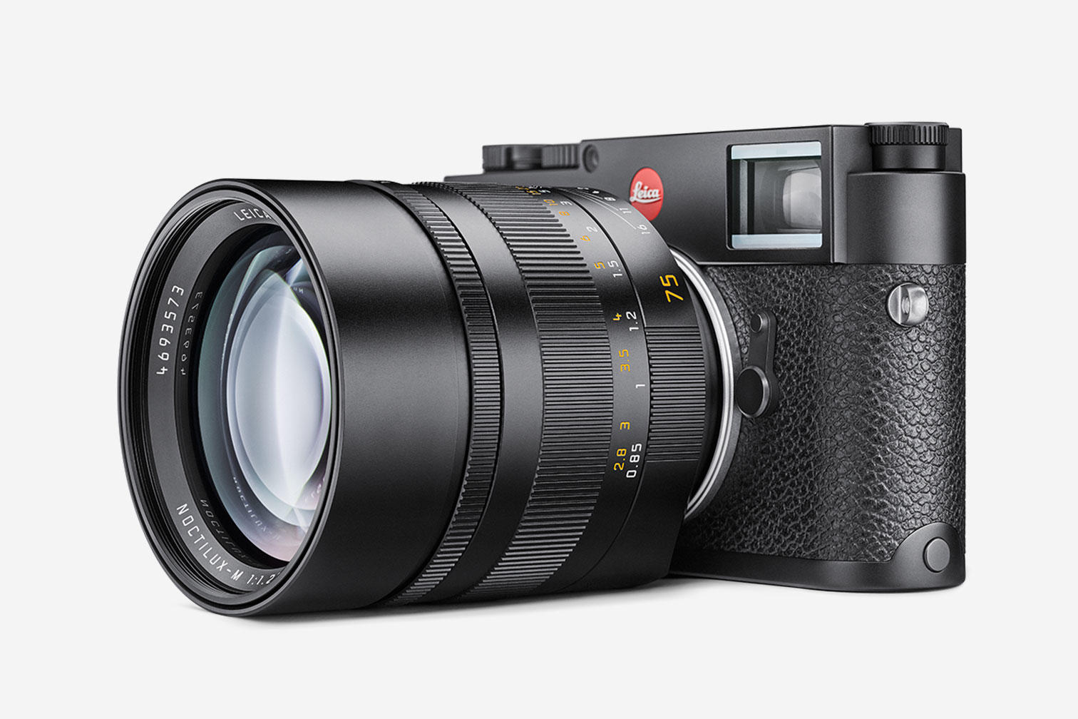 The gold standard. Leica M10-P, £6,500 and Lecia 75mm Noctilux, £10,250. A brute of an outfit at a brute of a price. But you can be sure it is the best.
