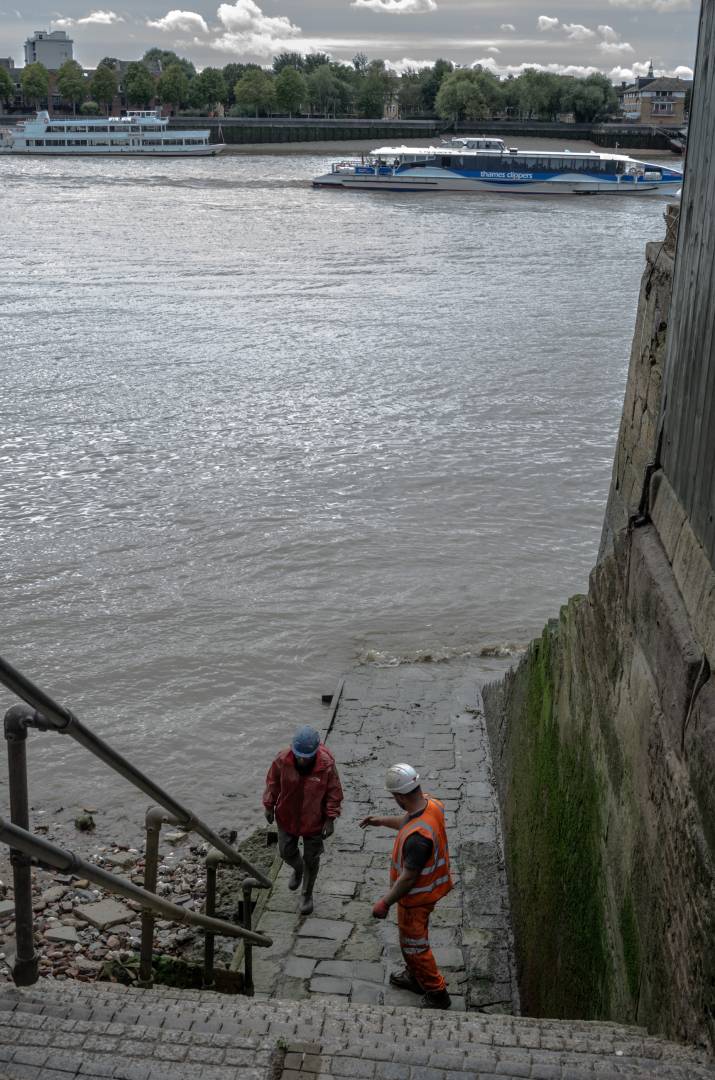 Time to leave Wapping Old Stairs