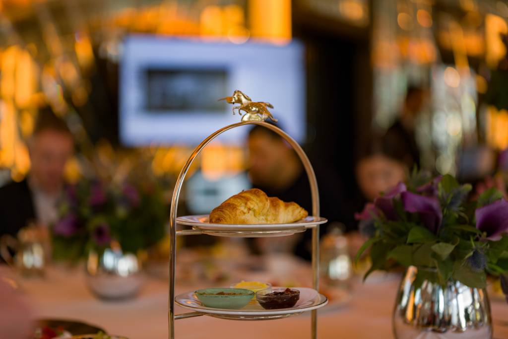 Breakfast at Selfridges with the SL2 and 50mm Summilux and a croissant at f/1.4. The pastry tasted as good as it looks (Mike Evans)