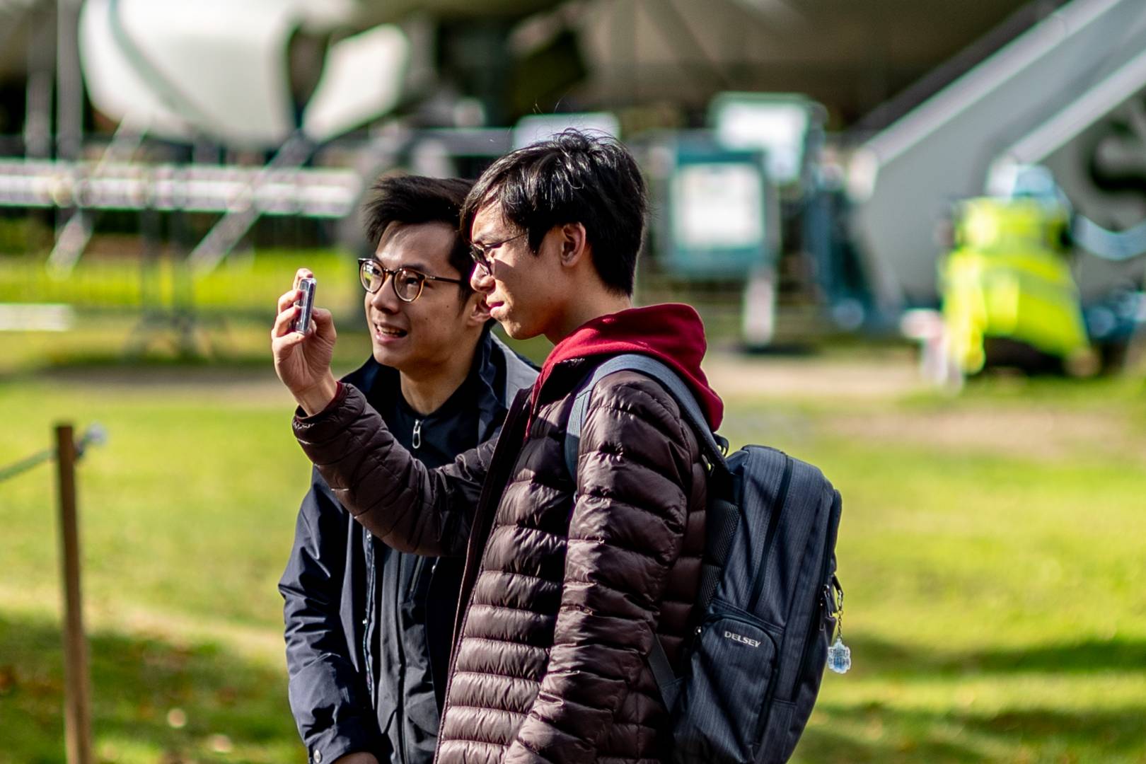 Smartphone: At Brooklands Museum with the Panasonic S1 and 75mm Leica Noctilux-M (Mike Evans)