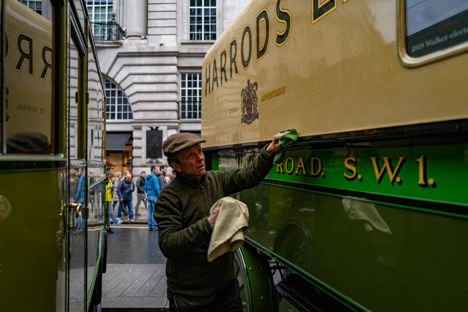 Pride in ownership and creating a good impression for Harrods of Knightsbridge