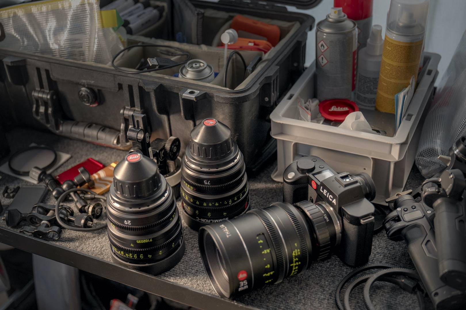 Cine credentials feature prominently in Leica's marketing pitch for the new camera. The camera includes a mysterious CINE mode