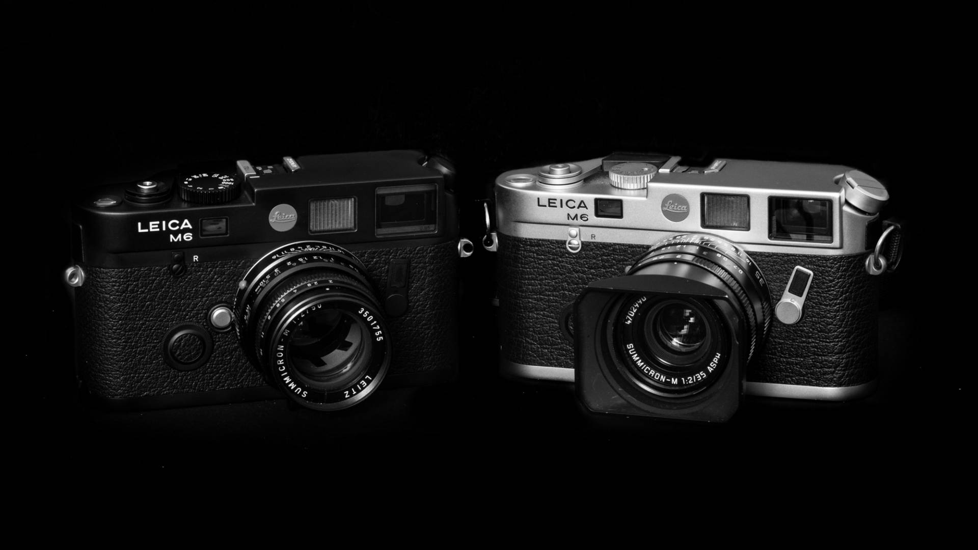 Two hugely desirable cameras, the M6 TTL (left) and the M6 Classic. Upward price pressure will ease as a result of the pound's new-found strength and it will also improve supplies on the domestic market (Image Claus Sassenberg)