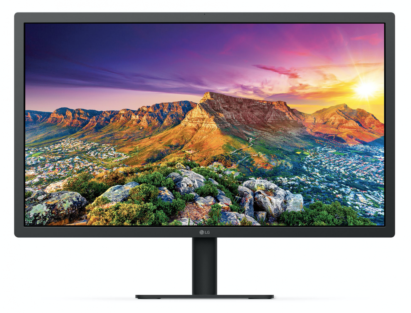 The Apple-approved 24in LG UltraFine display offers a great viewing experience and hub convenience. There is a one-cable conntection to the MacBook Pro and all adjustments are made from the computer. While it doesn't have Apple's design genius, it is clean, unobtrusive and efficient.