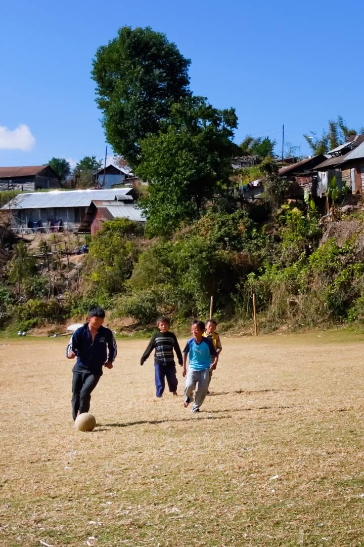 A Tiny Football Pitch