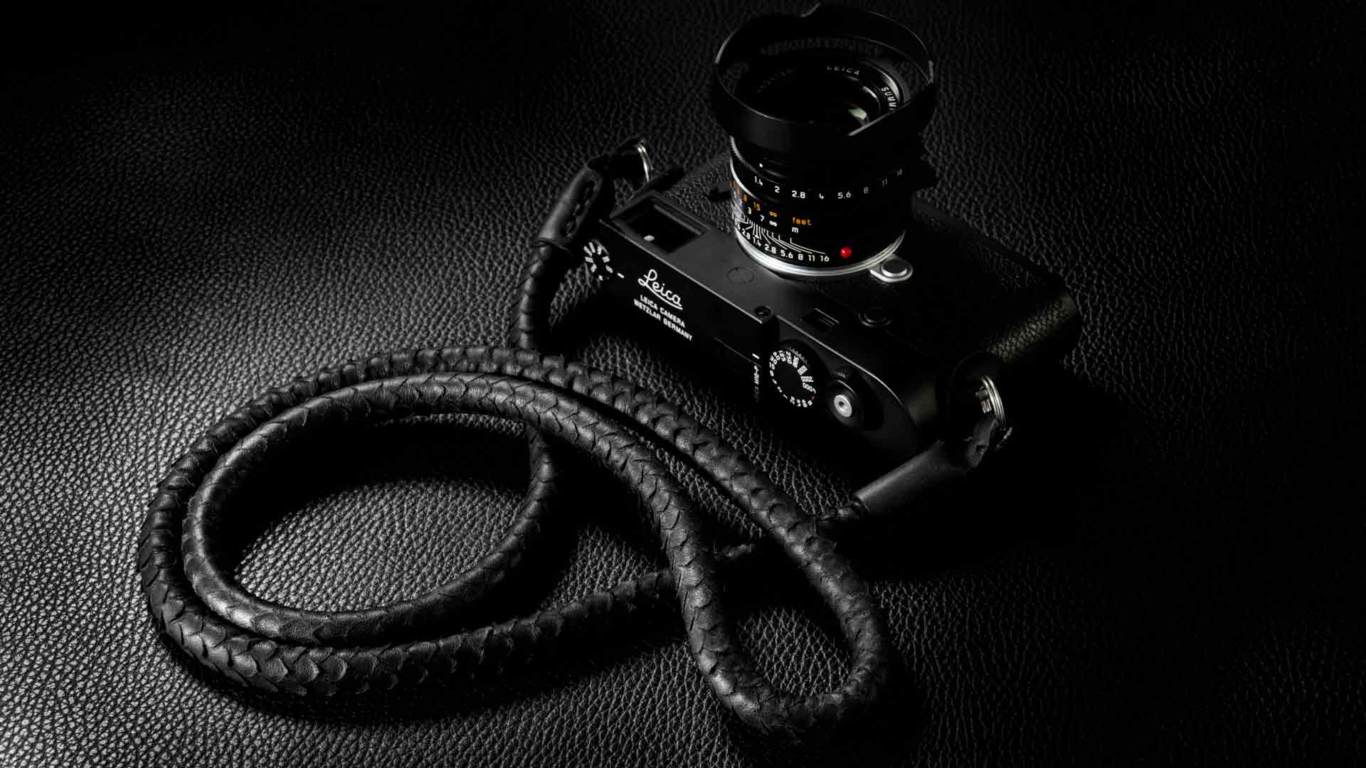 Special limited edition Black Mamba features a tooled-leather cover
