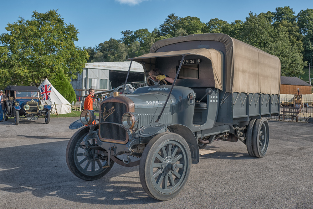 There's always something interesting to see at Brooklands. Turn up any day and a surprise will be parked outside the clubhouse. But virus has stopped play.