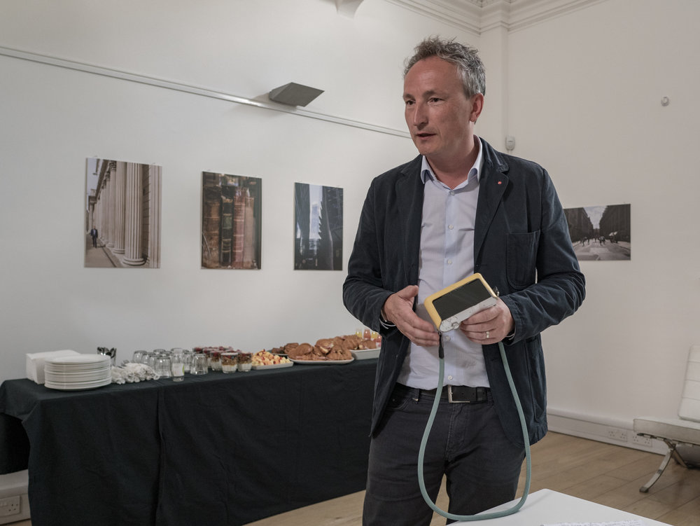 10 July 2017 and Leica's UK managing director, Jason Heward, launches the TL2