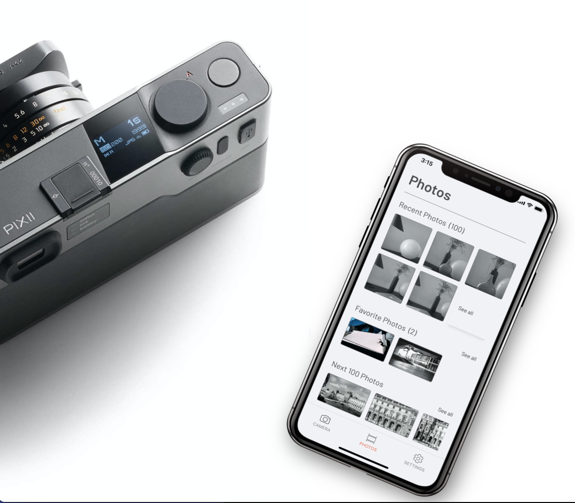 Some like the work with a smartphone app, others don't. But it's compulsory with the Pixii and this may be a turnoff for traditional M users.