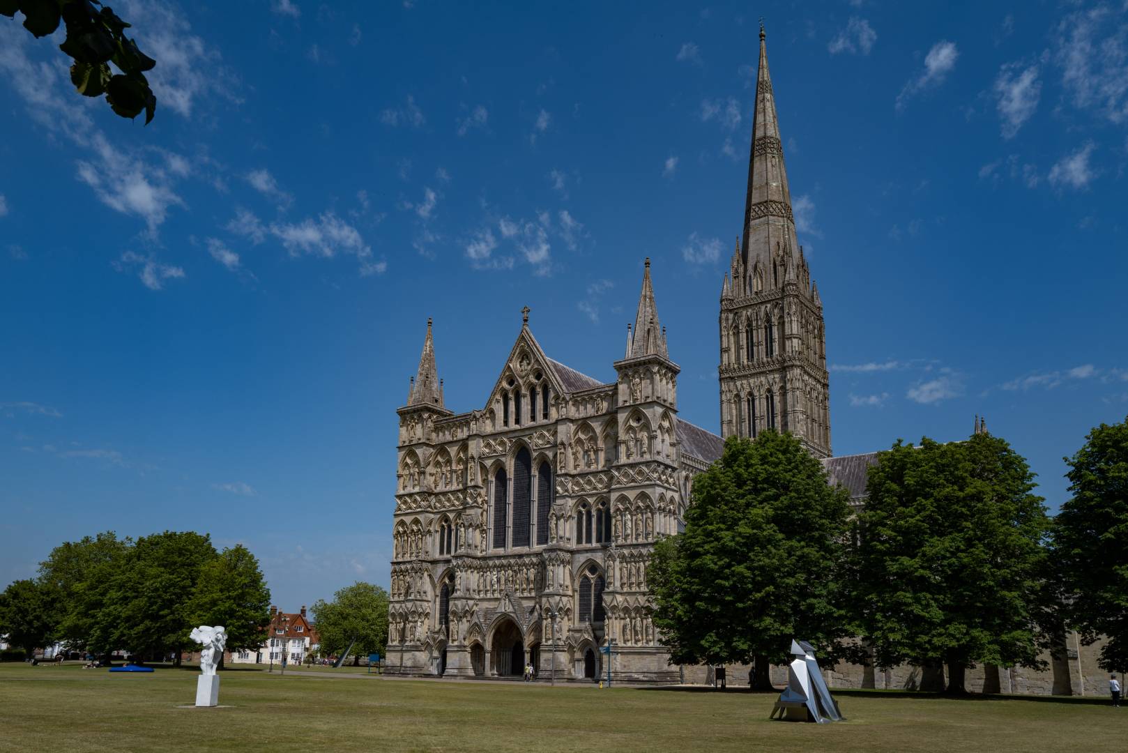 More artworks guard the XXXX of the 13th-century cathedral
