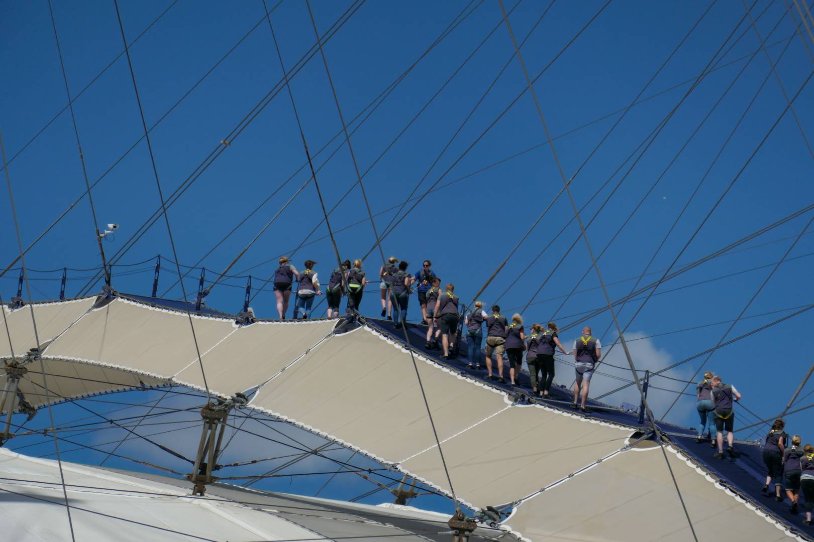 It's easy when you know how... this shot of the trekkers on their way to the top was taken by Mike Evans during the test of the little Leica C-Lux—with the zoom lens at full chat, 360mm...