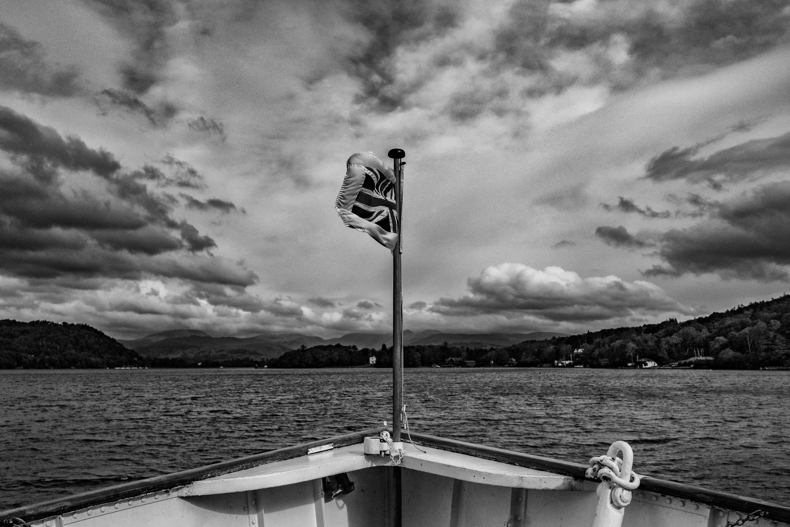 Flying the flag: Life on the open lake (Mike Evans, Leica Q2)