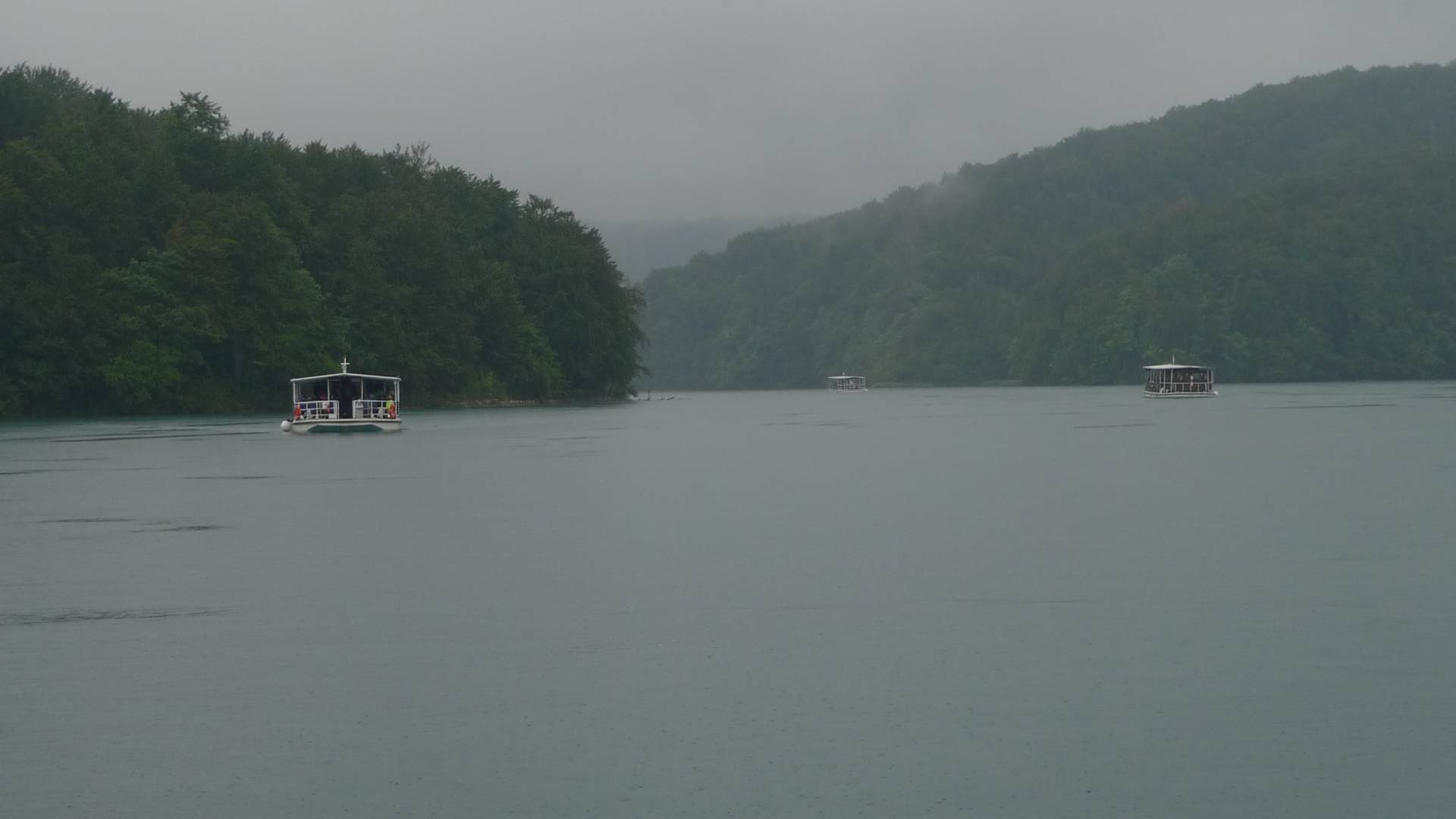 Ferries in the rain. D-Lux 4 by Georgia Armstrong