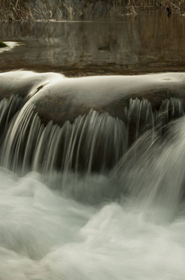 The Milke Trnine waterfalls, detail