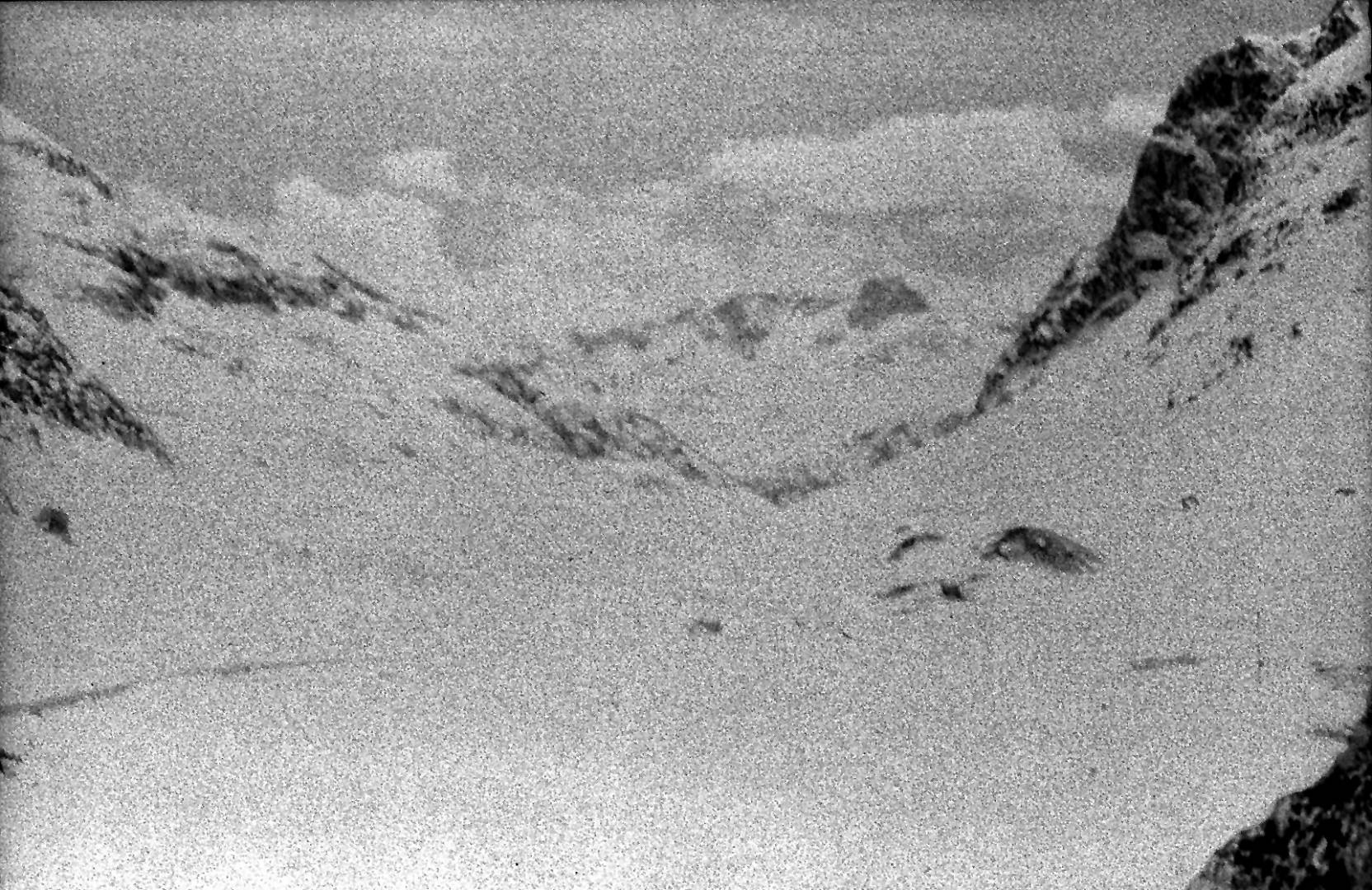 A difficult one, but not beyond the abilities of our Swiss-based sleuths. While I wrongly thought it may have been a picture of the glacier at the Jungfraujoch, it is now known to have been taken on the Julier Pass, not far from the scene with the car on the left