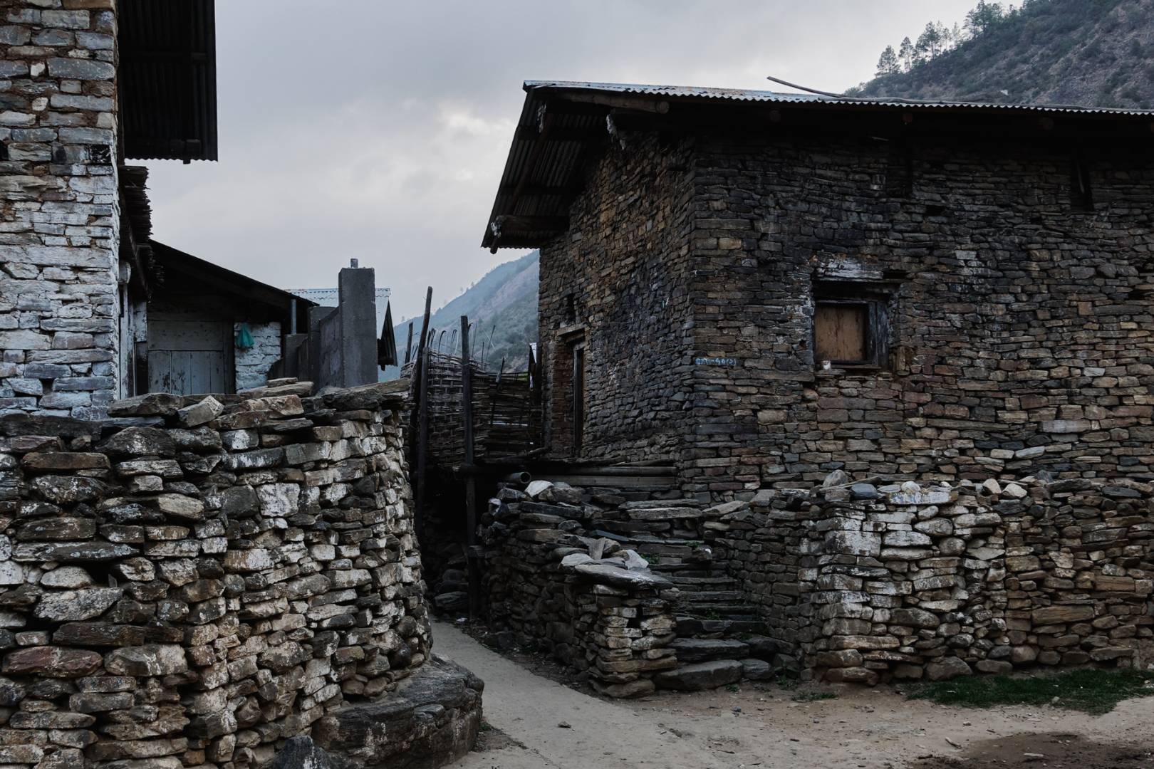 A Monpa house is unlike any other in Arunachal which are traditionally made of bamboo