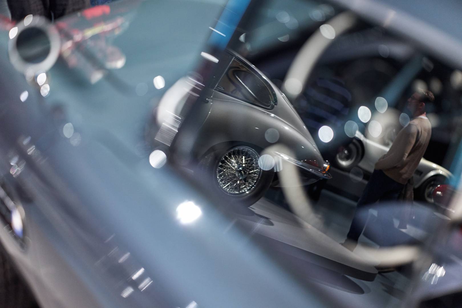 Confusing perspective bouncing off the BMW 3.0 CS  [Leica SL, 75mm Summicron SL]