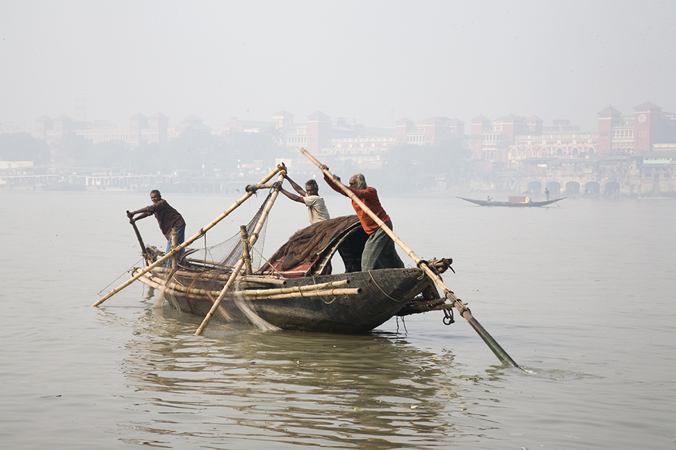 Boat on Hooghly River