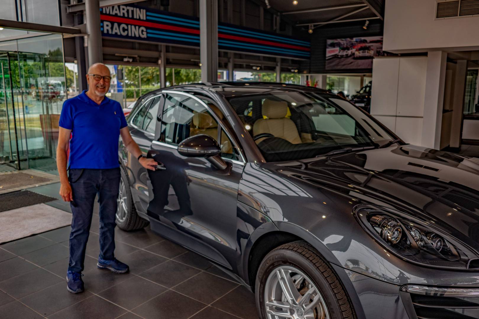 The joy of taking delivery of a new car, even if it's had a previous owner. Enter the Macan S, my last diesel motor...