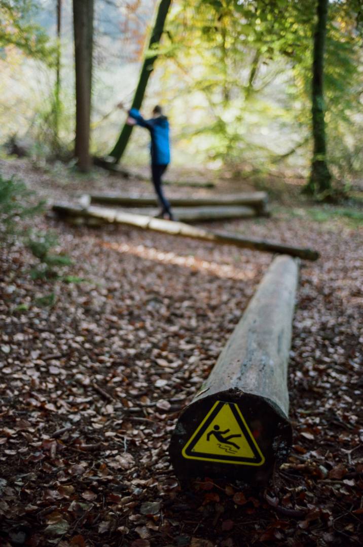 Take care. In the woods near Constance. BessaR4M, Voigtländer Nokton 35/1.4 II MC. Kodak ProImage100.