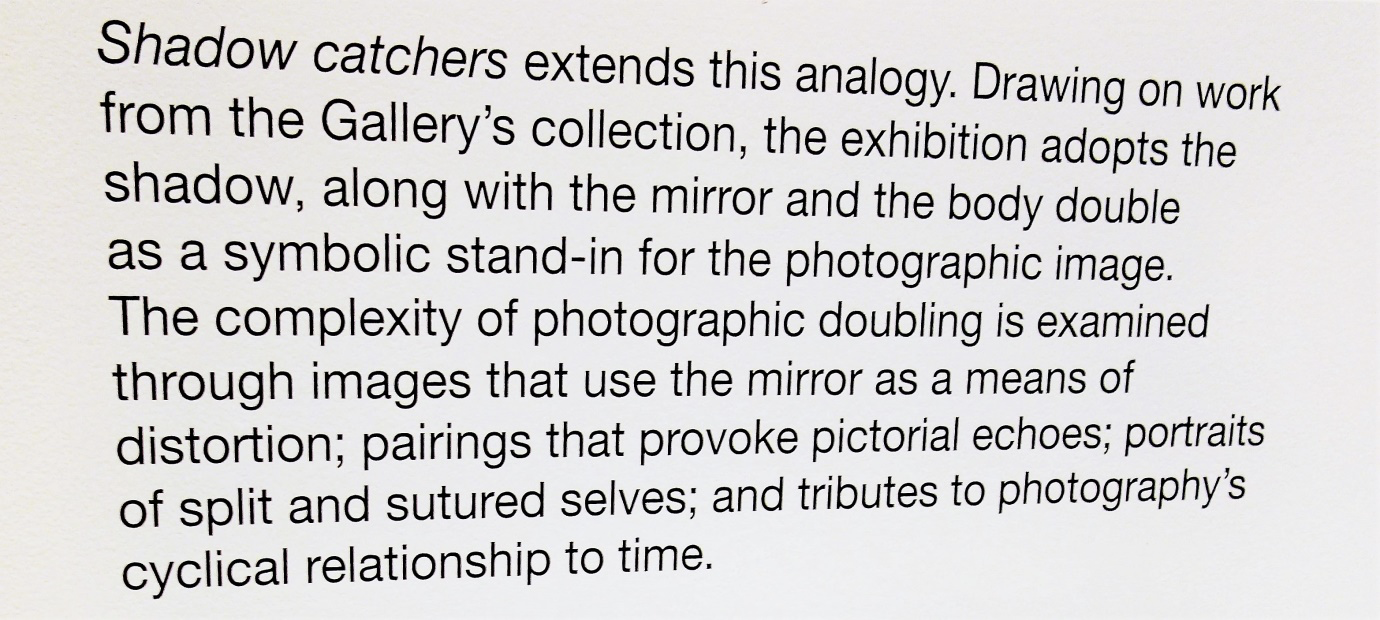 Excerpt from the Gallery statement upon entering the Exhibition