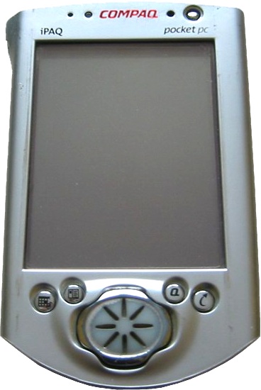 The Compaq IPAQ Pocket PC was one of the most popular pre-iPhone PDAs (Image: Andreas Steinhoff, Wiki Commons)