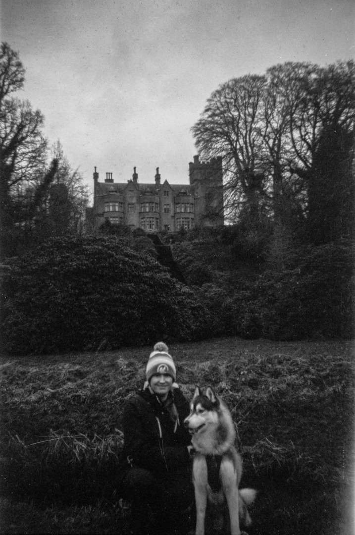 Analogue archivist and her trusty sidekick Odin