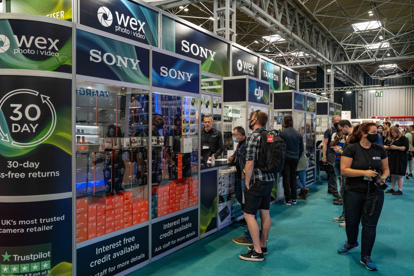 Retailing is usually a big attraction for visitors to photography shows, with hundreds of special offers designed to draw out the credit cards