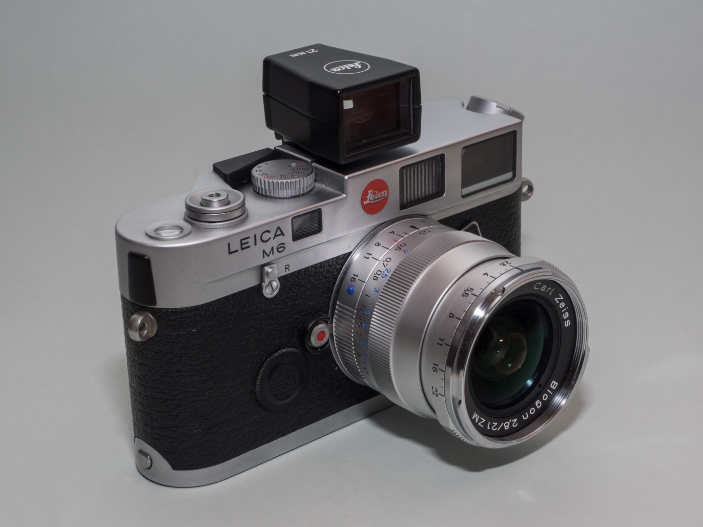 Zeiss ZM lens for M-Mount: Biogon 21, Biogon 28, Tele-Tessar 85