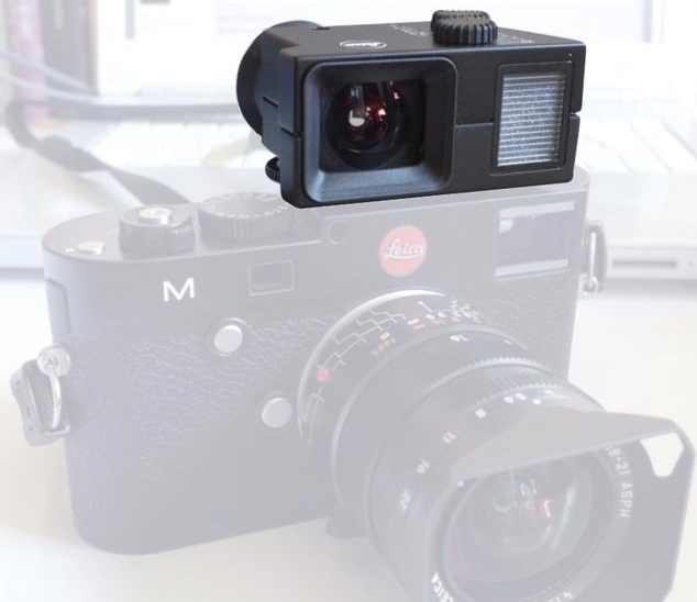 The Frankenfinder. At least it has some interesting features, unlike the forthcoming Visoflex (courtesy of Leica Camera Forum Leica Wiki)