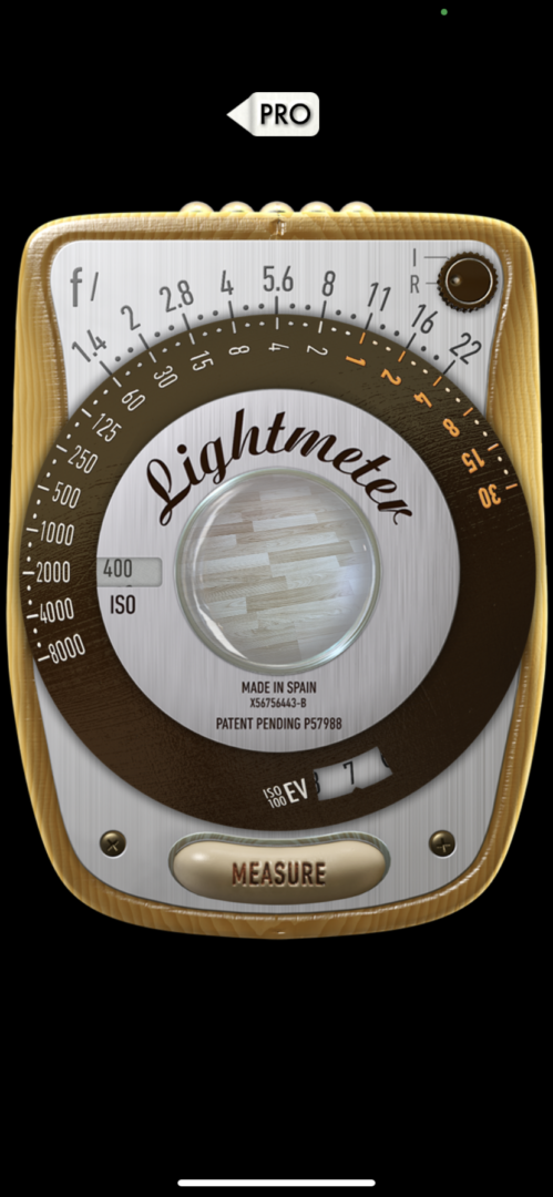 MyLightmeterPro light metering app