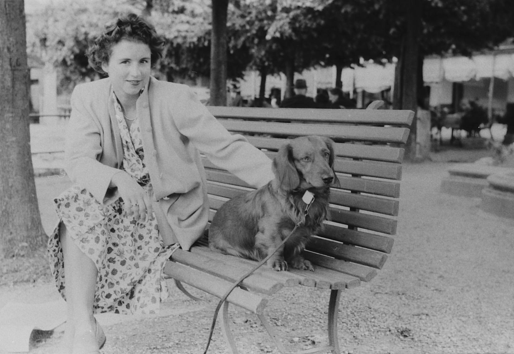 Mystery woman from the undeveloped film from the early 1950s. We still have no idea who she is, despite world-wide interest