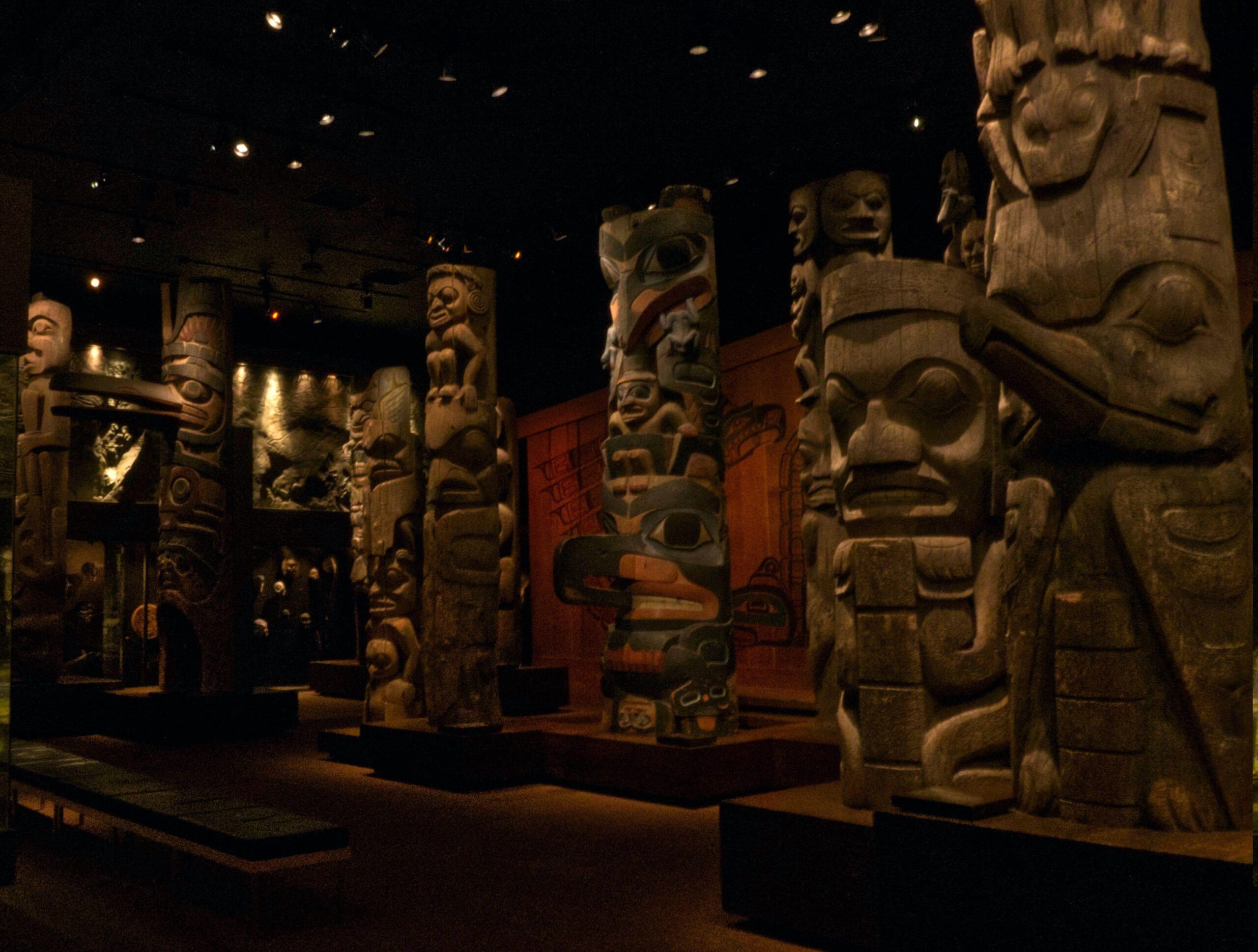 Ancestors. Provincial Museum, Victoria, BC