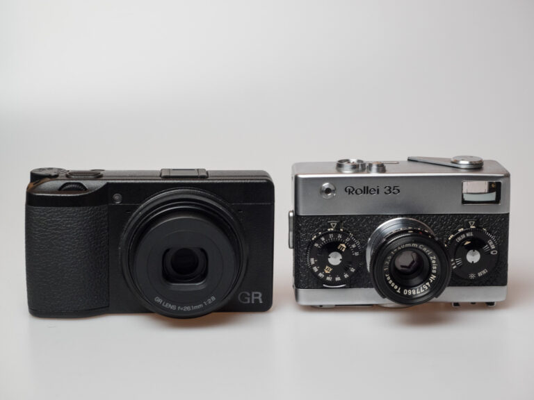 Rollei 35 and Ricoh GR IIIx: Two very small cameras 55 years Rollei 35 and Ricoh GR IIIx: Two very small cameras 55 years