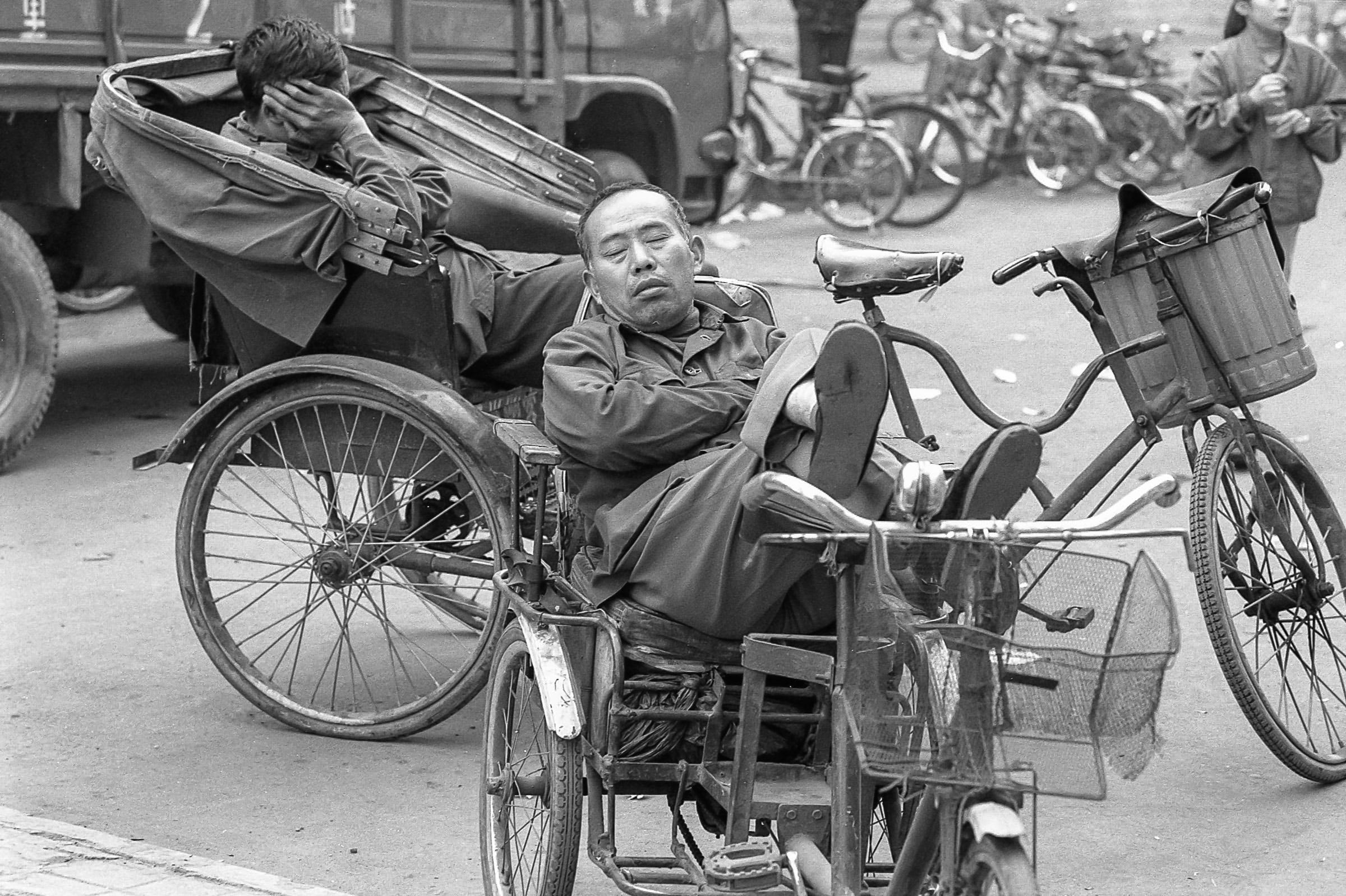 On the street in Chengdu