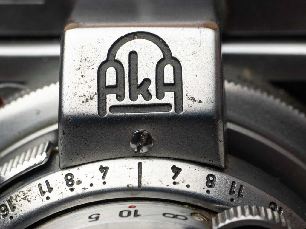 Image showing a camera from the manufacturer AkA Friedrichshafen, later called akw