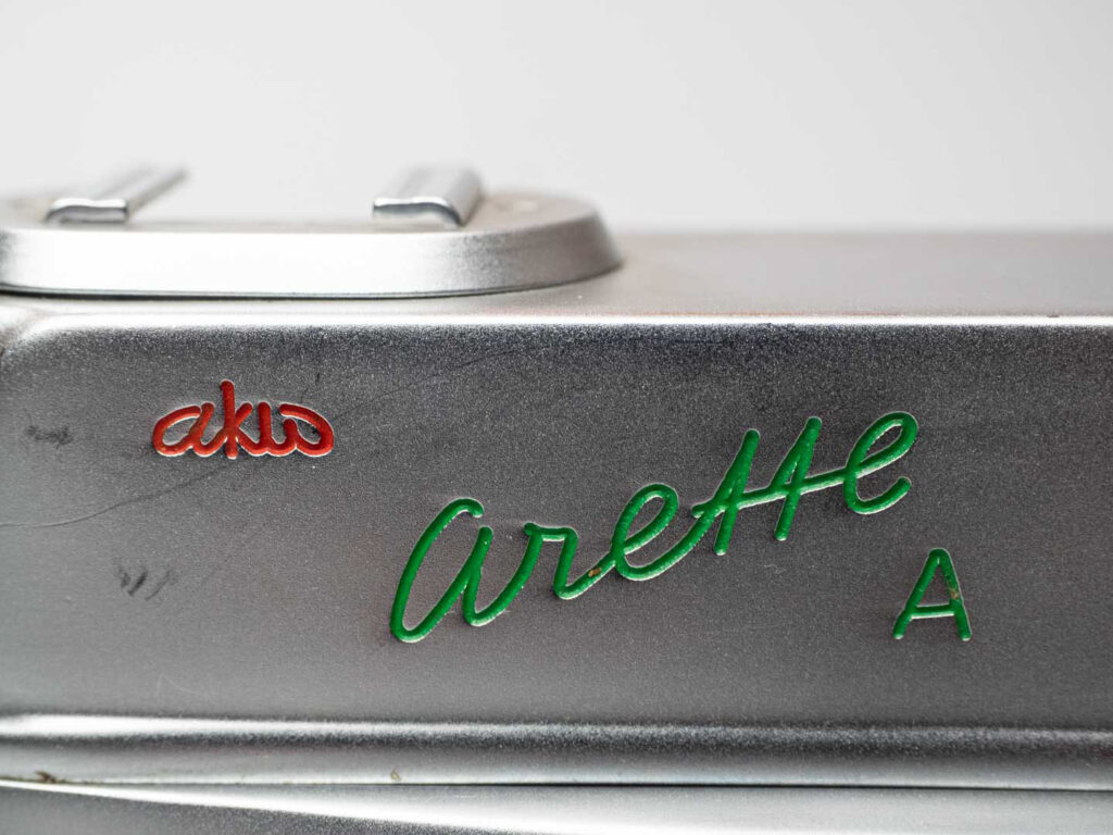 Image showing a camera from the manufacturer AkA Friedrichshafen, later called akw