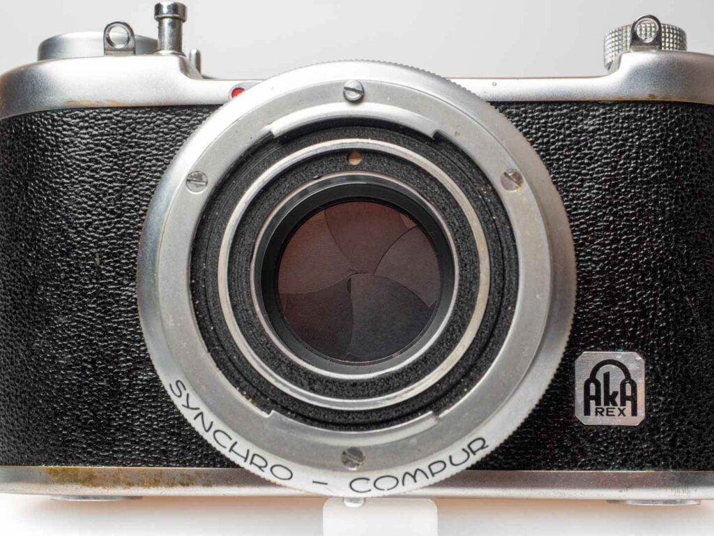 Image showing a camera from the manufacturer AkA Friedrichshafen, later called akw