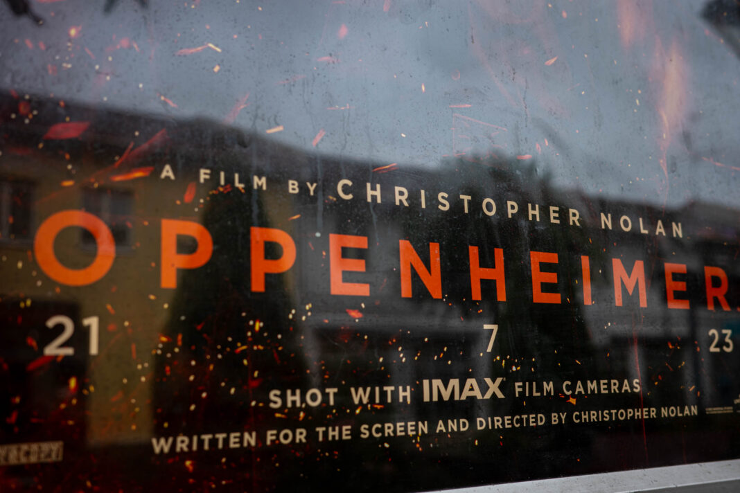 Oppenheimer analogue: Claim on a movie poster in Sweden