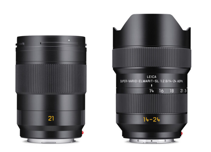 resized_new 21 and 14-24 Product image shows new Leica M-Mount lenses: Super-APO-Summicron-SL 1:2/21 ASPH and Super-Vario-Elmarit-SL 1:2.8/14-24 ASPH