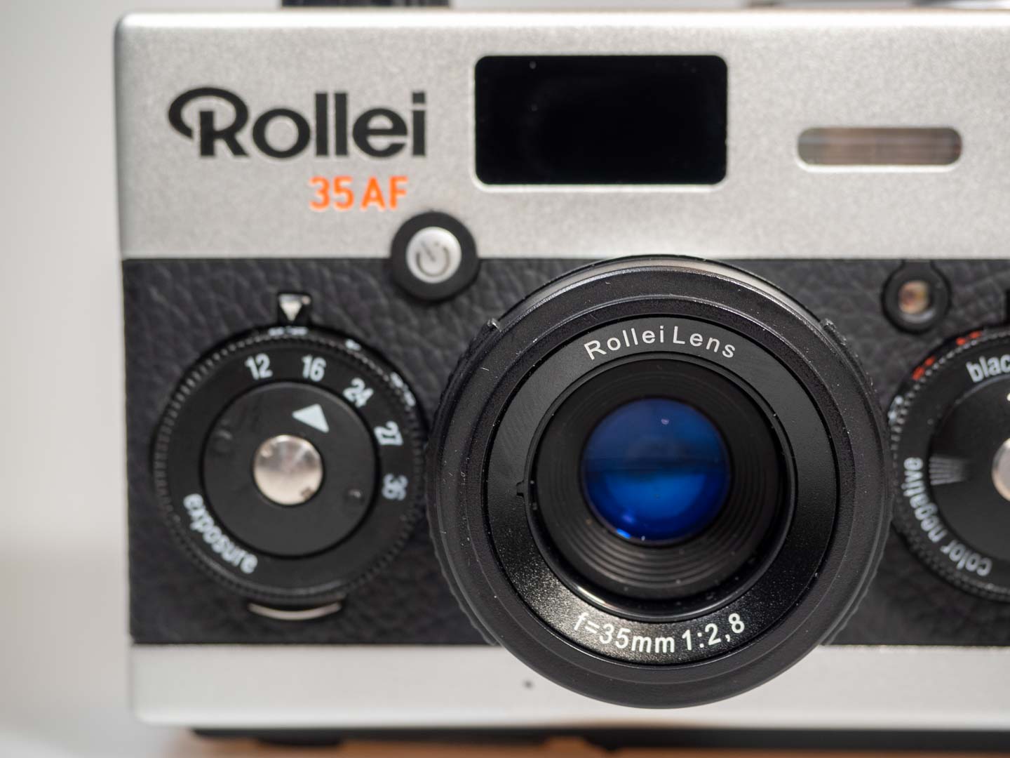 Product image shows Rollei 35AF analogue camera (2024)