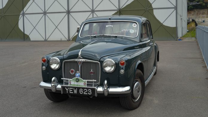Classic rover car at Brooklands museum. Leica vivid test on Q3 43